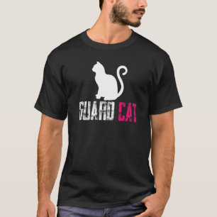 Guard Cat Security And Protect Present T-Shirt