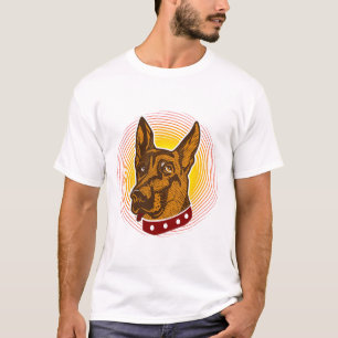 Guard Dog Belgian Malinois Shepherd T-Shirt