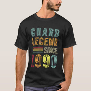 Guard Legend 1990 Prison 35th Birthday Correctiona T-Shirt