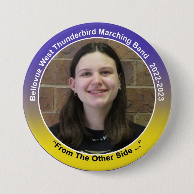 Guard Olivia 10 3 Inch Round Button (Front)