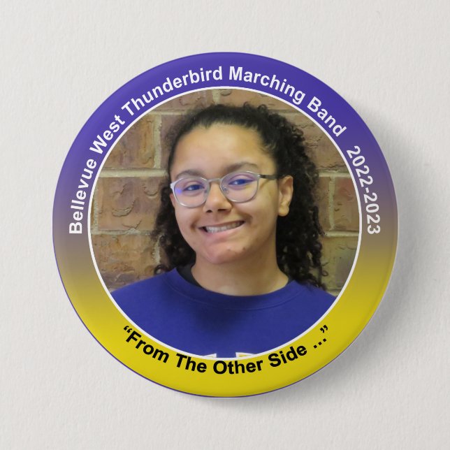 Guard Sophia 11 3 Inch Round Button (Front)