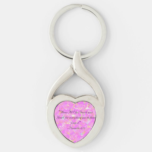 Guard Your Heart Key Chain (Front)