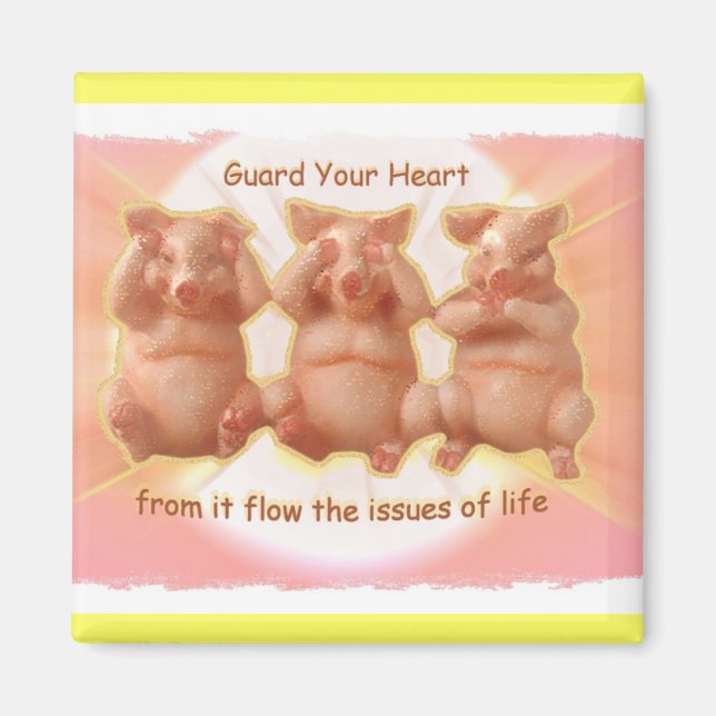GUARD YOUR HEART MAGNET (Front)
