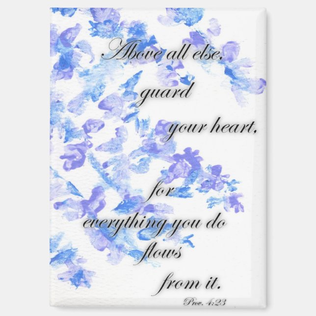 Guard Your Heart Magnet (Front)