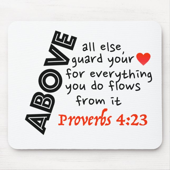 Guard your HeArT!! Mouse Pad (Front)