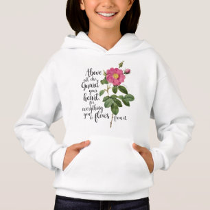 Guard your Heart - Vintage Rose, Proverbs 4:23