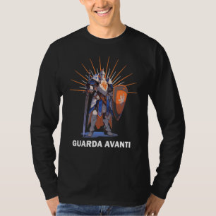 GUARDA AVANTI Knights Templar Motto T-Shirt