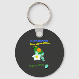GUARDABARRANCO BIRD KEYCHAIN