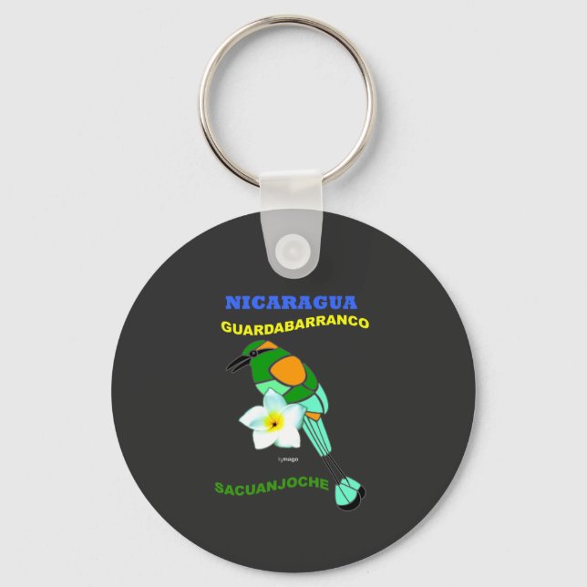 GUARDABARRANCO BIRD KEYCHAIN (Front)