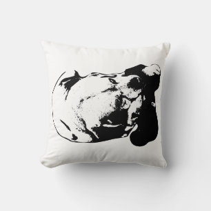 Guarded Comfort Throw Pillow