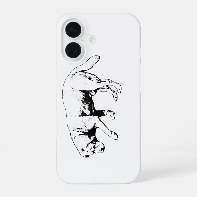 Guarded Turn iPhone 16 Case (Back)