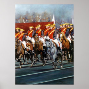 Guardia Civil de gala/Civil Guard in full uniform Poster