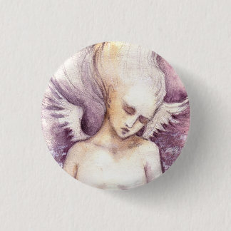 Guardian Angel 1 Inch Round Button