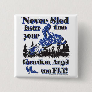 Guardian-Angel 2 Inch Square Button