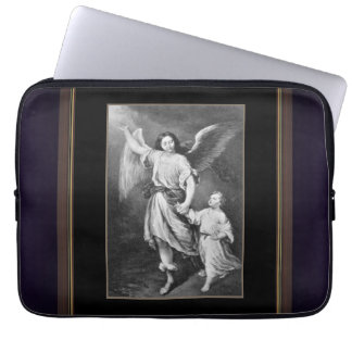 Guardian Angel And Child Laptop Sleeve