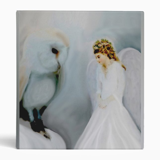 Guardian Angel and Owl Binder (Front)