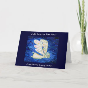 Guardian Angel Art Custom Greeting or Note Cards