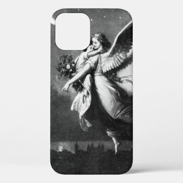 Guardian Angel At Night Case-Mate iPhone Case (Back)