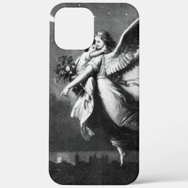 Guardian Angel At Night Case-Mate iPhone Case (Back)