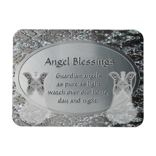 Guardian Angel Blessings Magnet (Horizontal)