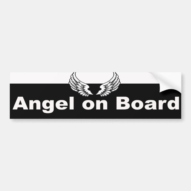 Guardian Angel Bumper Sticker (Front)
