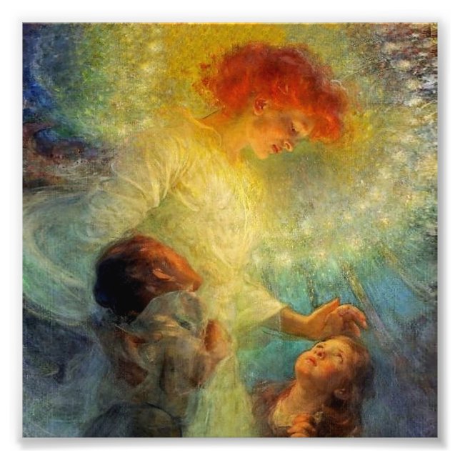 “Guardian Angel” by Franz Dvorak Photo Print (Front)