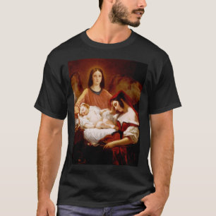 Guardian Angel by Henri Decaisne T-Shirt