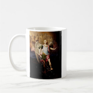 Guardian angel by Vladimir Borovikovsky Coffee Mug