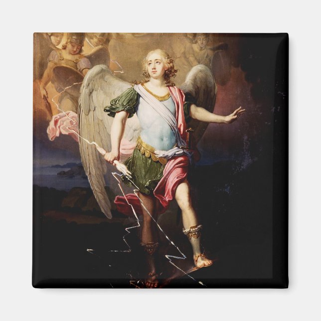 Guardian angel by Vladimir Borovikovsky Magnet (Front)