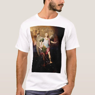 Guardian angel by Vladimir Borovikovsky T-Shirt