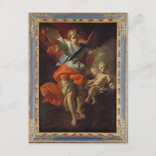 Guardian Angel, c.1685-94 Postcard