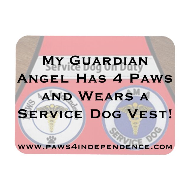 Guardian Angel Car Magnet (Horizontal)