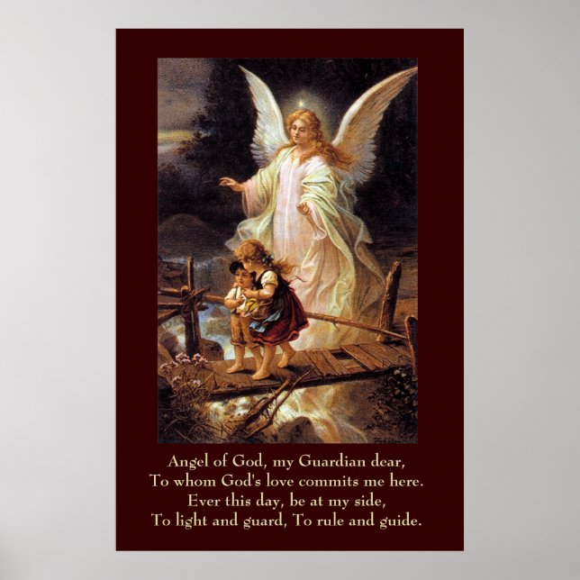Guardian Angel, Children, Bridge Poster (Front)