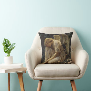 Guardian Angel Christianity Religion Throw Pillow