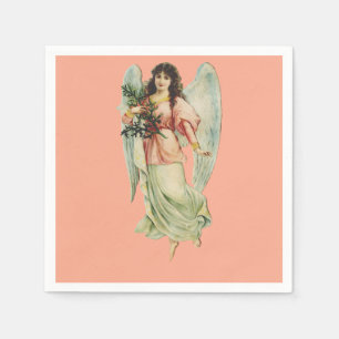 Guardian Angel Divine Watchfulness & Grace Art Napkin
