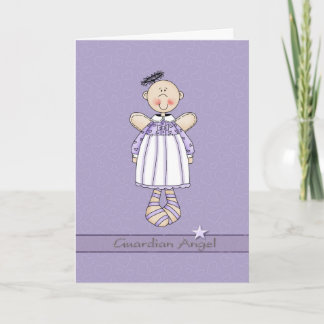 Guardian Angel for Cancer patient Card