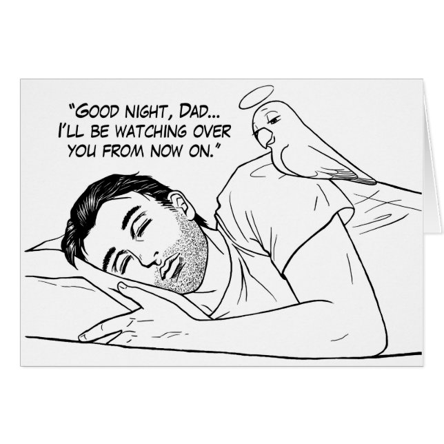 Guardian angel for Dad (Front Horizontal)