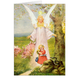 guardian angel girls and snake