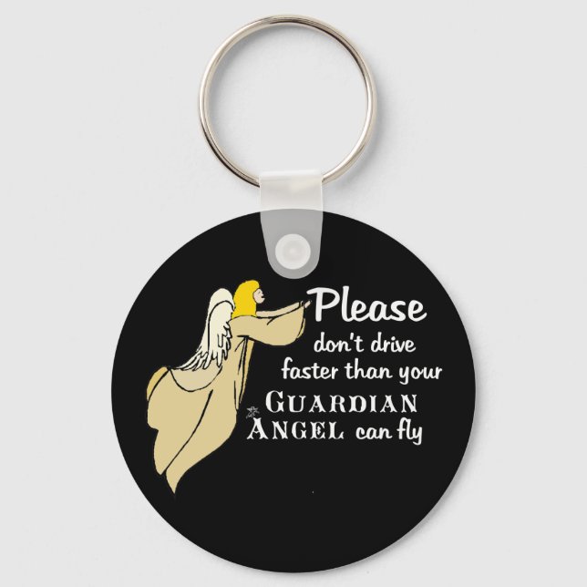 Guardian Angel Key Chain (Front)