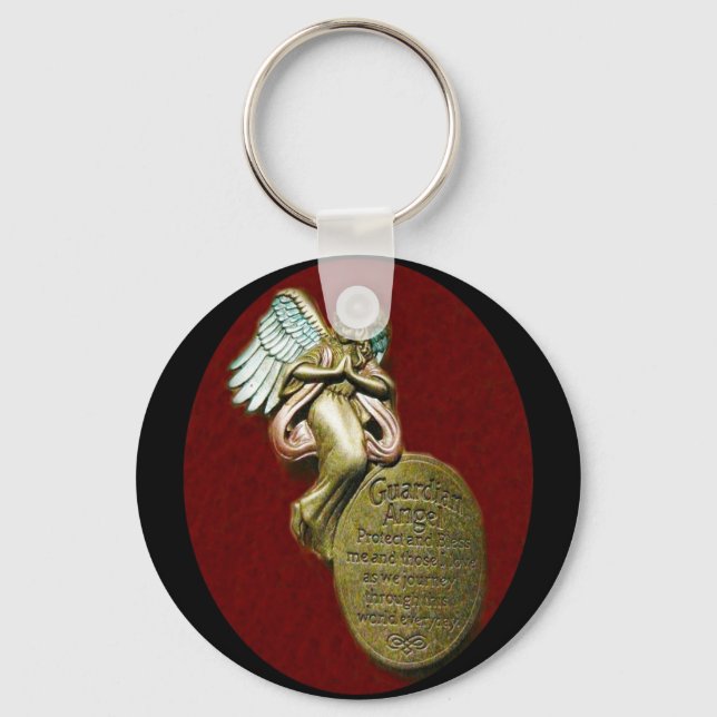 Guardian Angel Keychain (Front)
