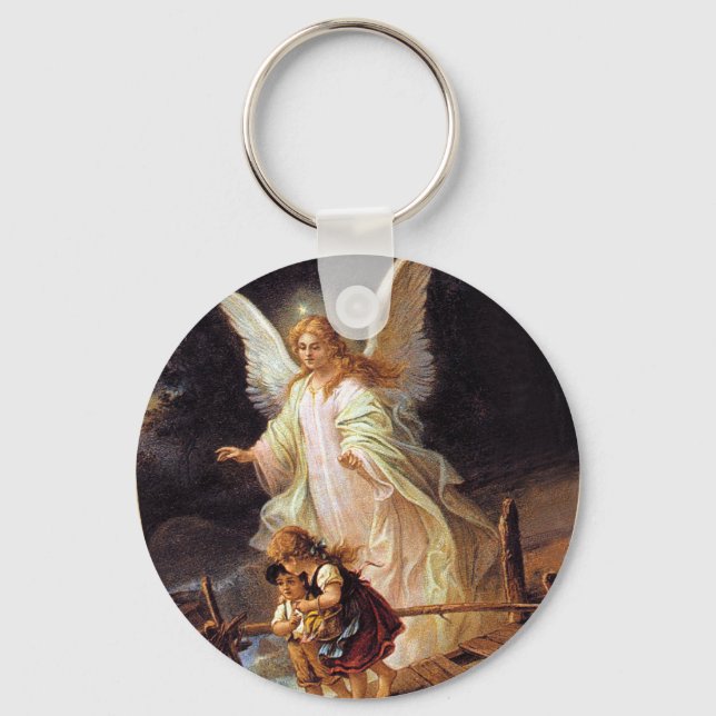 Guardian Angel Keychain (Front)