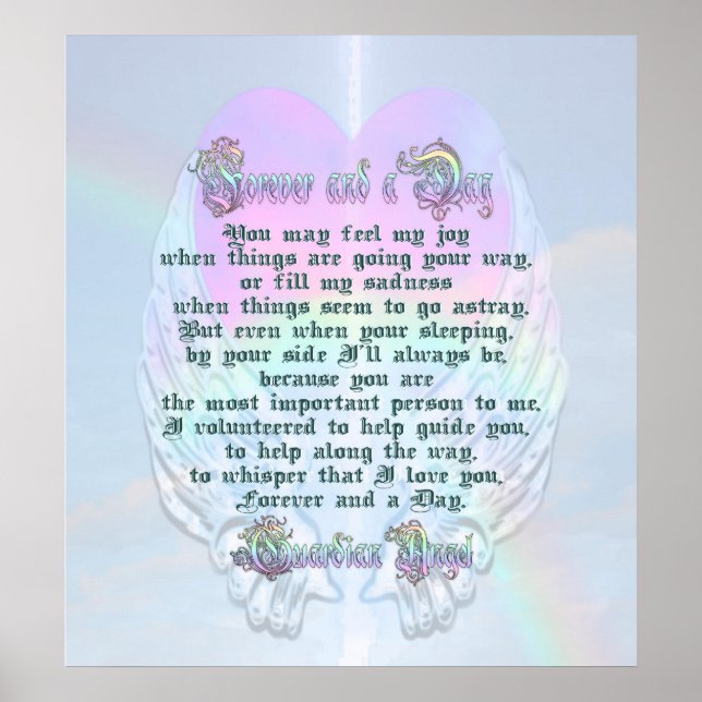 Guardian Angel Love Poster (Front)