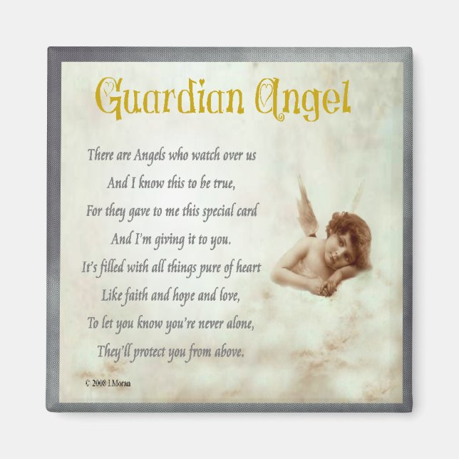 Guardian Angel Magnet (Front)