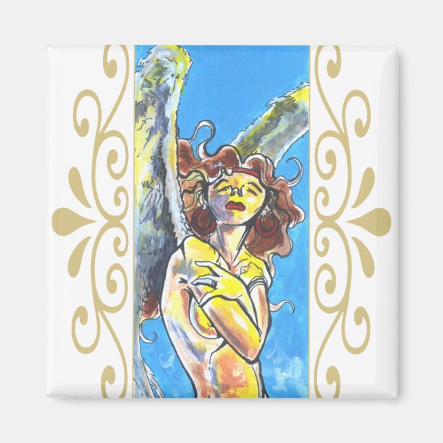 Guardian Angel Magnet (Front)