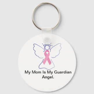 Guardian Angel Mom Keychain