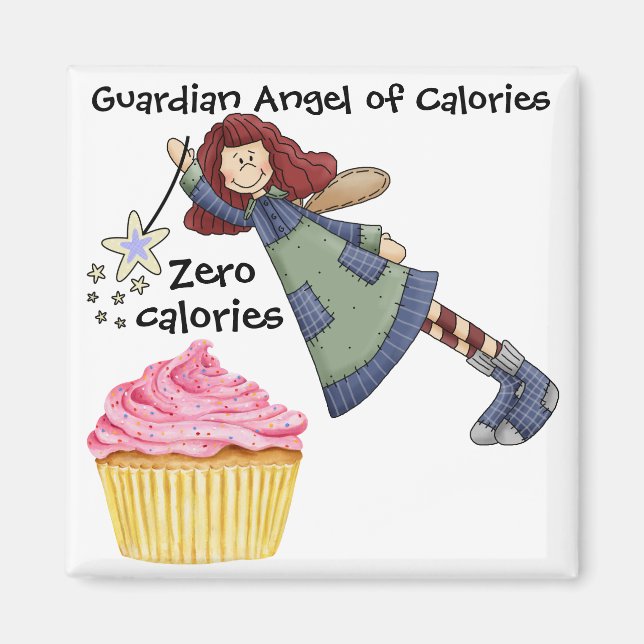 Guardian Angel of Calories by SRF Magnet (Front)