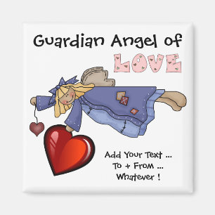 Guardian Angel of Love by SRF Magnet