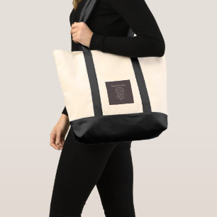Guardian Angel Prayer Charcoal Tote Bag