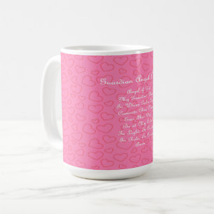 Guardian Angel Prayer Pink    Coffee Mug