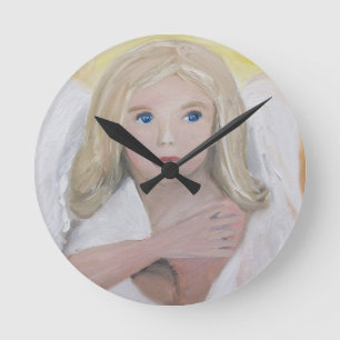 Guardian angel round clock